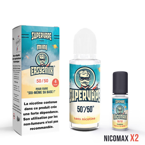 Mini Pack DIY Easy2Mix 100mL 50/50 SuperVape