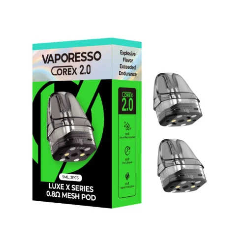 Pack de 2 Cartouches 5ml Corex 2.0 Luxe X / Luxe XR Series Vaporesso