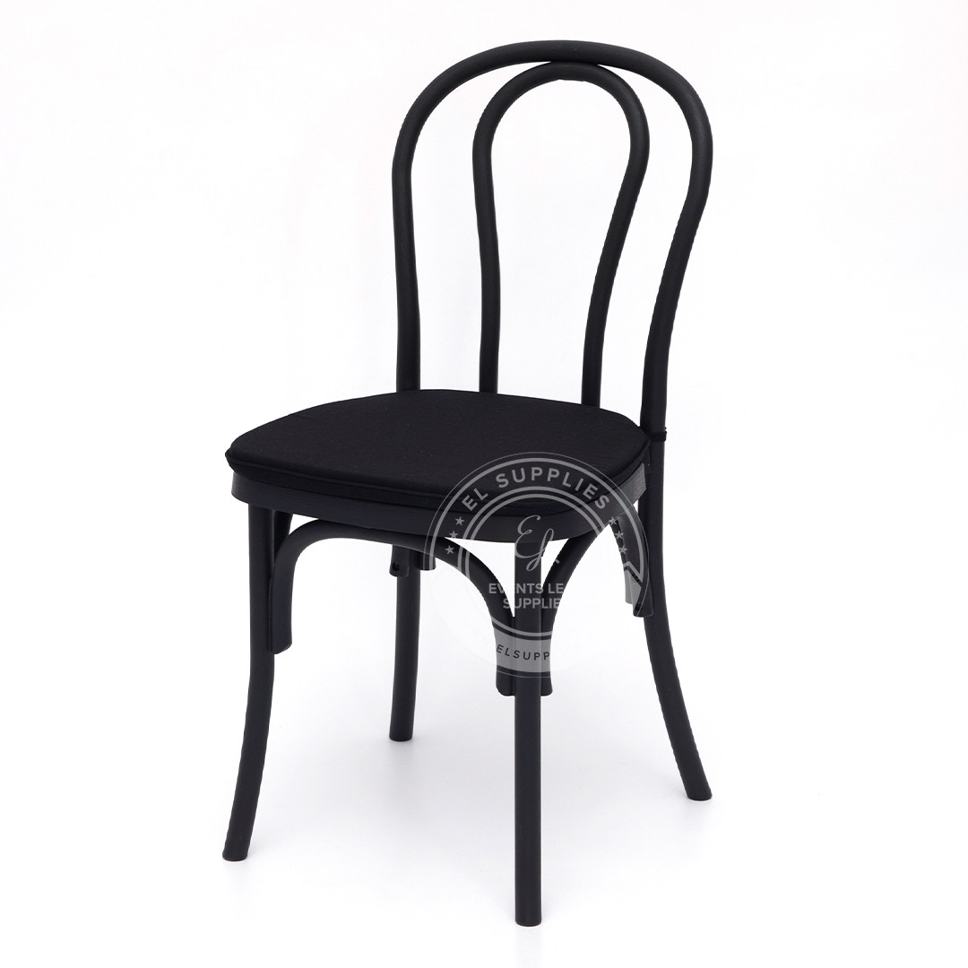 BENTWOOD Black Wood-Grain Resin Chair - EL Supplies