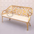 ZENNA Gold Sweetheart Sofa