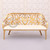 ZENNA Gold Sweetheart Sofa