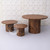 LUMY Oak Brown Accent Table