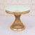 VORAGE KUSCO Spoke Gold Cake Table
