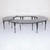 VEGA Half Circle Dining Table - Full Black
