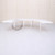 VEGA Half Circle Dining Table - Full White