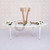 VEGA Half Circle Dining Table - Full White