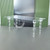CLARITY Clear Acrylic Dining Table - 6 Foot