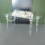 CLARITY Clear Acrylic Dining Table - 6 Foot