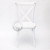 CROSSBACK White Wood-Grain Resin Chair