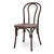 BENTWOOD Dark Walnut Wood-Grain Resin Chair