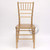CHIAVARI Gold Resin Chair with Free Cushion