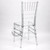 CHIAVARI Clear Resin Chair with Free Cushion