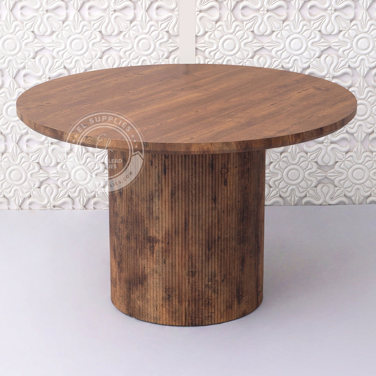 LUMY Oak Brown Dining Table