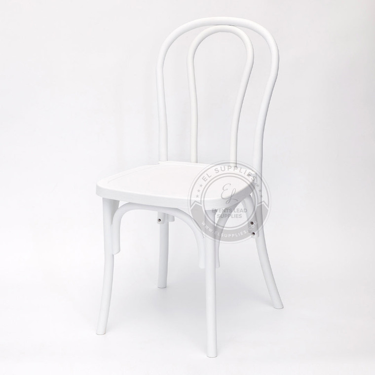 BENTWOOD White Wood-Grain Resin Chair - EL Supplies