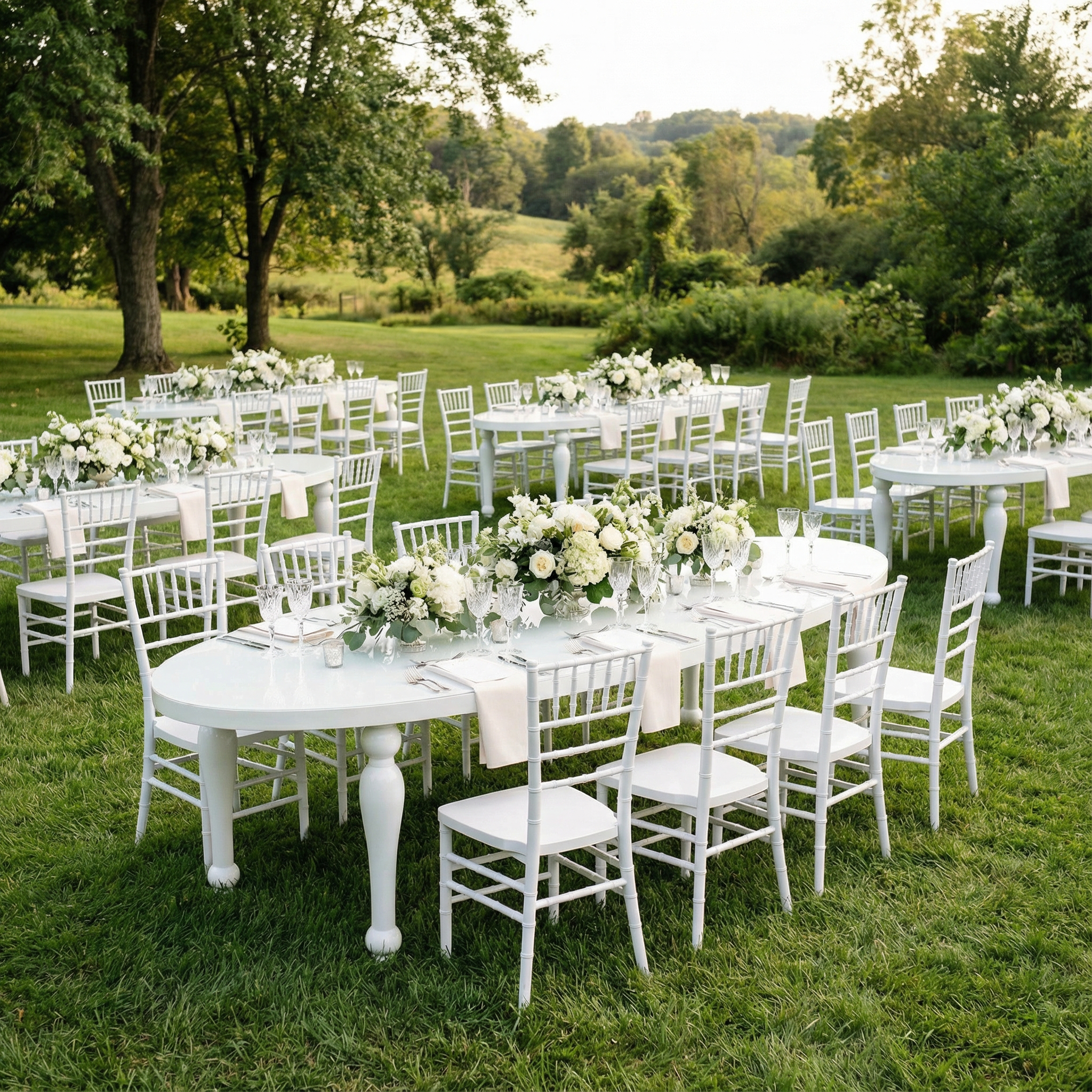 Stacking Resin Chairs