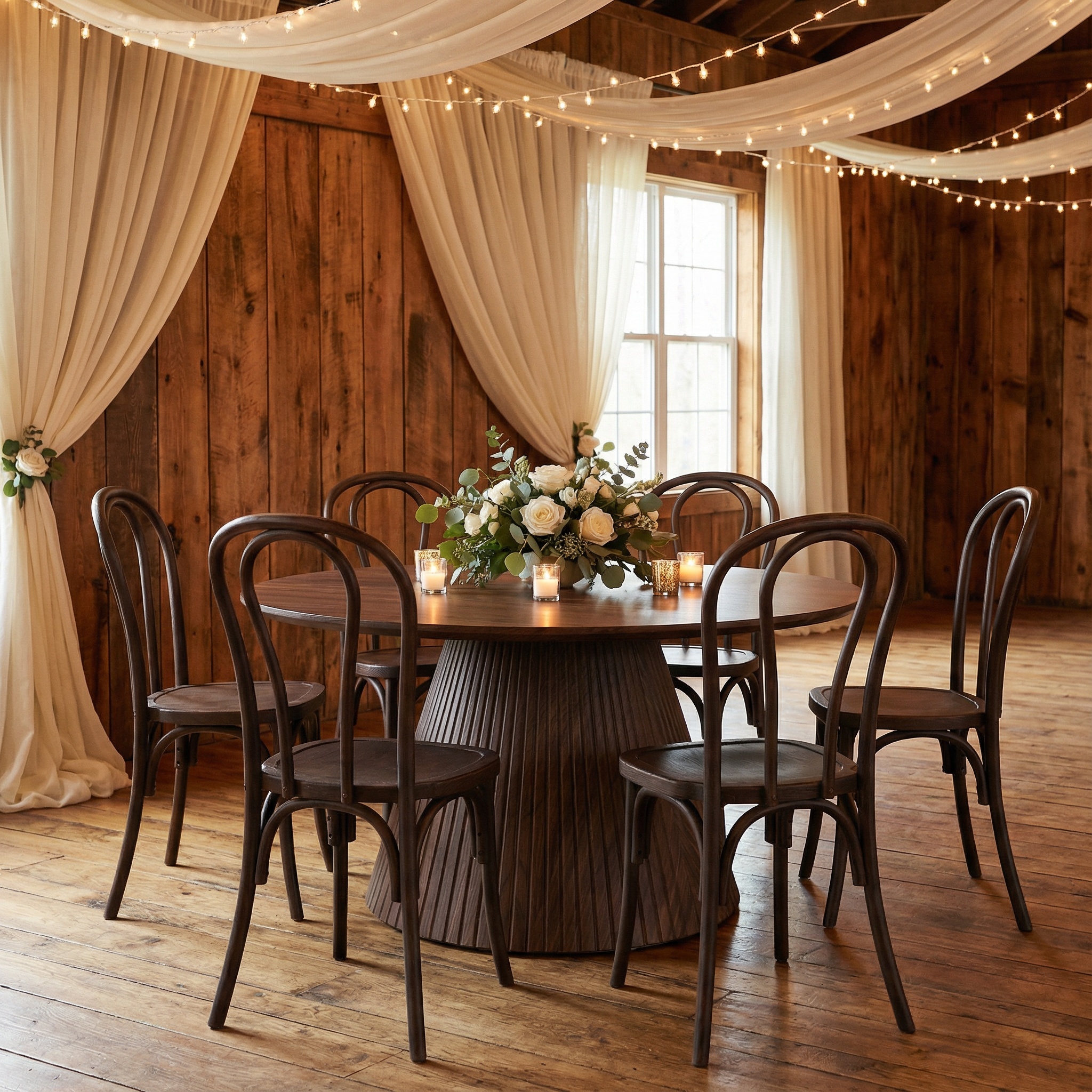 Wood Feel Resin Chairs