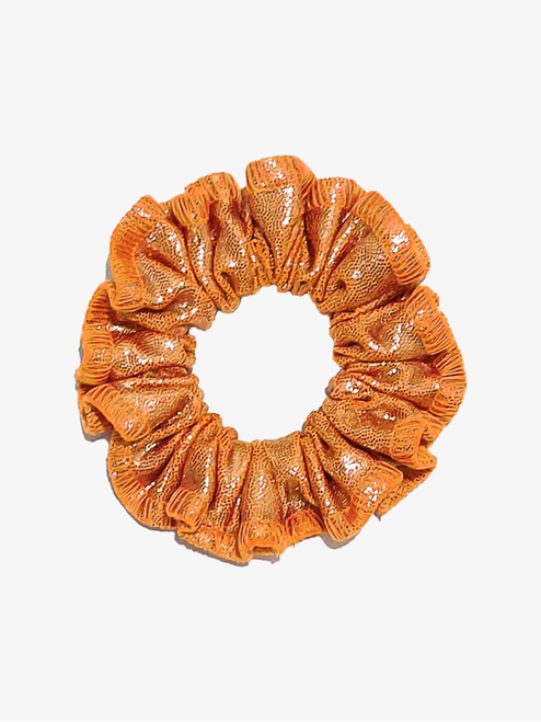 Orange Hair Scrunchie