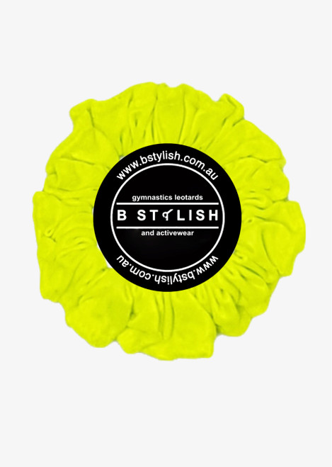  Neon  Yellow Scrunchie