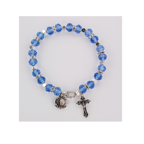 Bracelet Rosary - represents the month of December