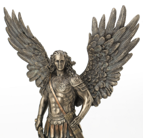Saint Michael With Sword And Scabbard Statue