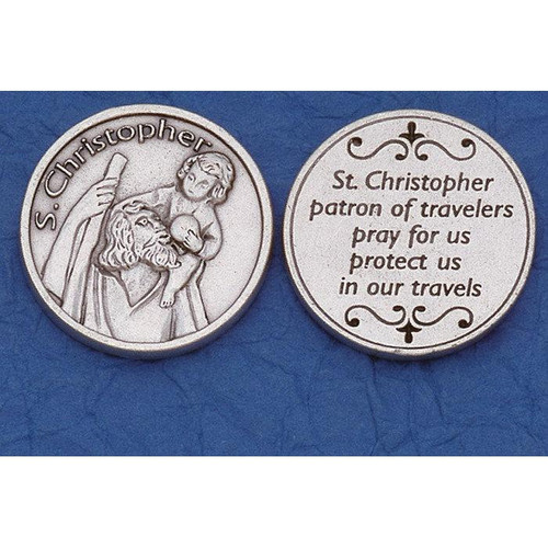 St Christopher pocket token