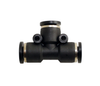 STC TU 6-4mm K Tee Union Reducer, Push-In Air Fittings, 0-180 psi