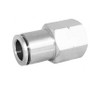 STC FCS 4mm R1/8 W Female Connector- Stainless Steel (Gripper Style) Fittings, R1/8