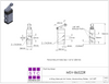 STC MSV-86522R Manual Air Valve- 1/4" NPT, 3 Way, 3 Port, 2 Position Valves - Roller Lever