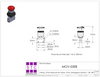 STC MOV-03EB Manual Air Valve- 1/8" NPT, 3 Way, 3 Port, 2 Position Valves - Emergency Stop Detented