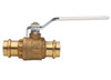 1/2" Bonomi 1970 LF - Brass, Full-Port, EURO-PRESS, Ball Valve