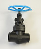 Chicago Valve Series 384 - Class 800, 3/8" Forged Steel Globe Valve, Threaded Ends, OS&Y