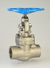 Chicago Valve Series 286 - Class 800, Forged 316L Stainless Steel Gate Valve, Threaded Ends, OS&Y