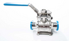 Sanitary Solutions SSEBVC, Two Way Clamp Ball Valve with Cavity Fillers