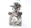 1/2" Sanitary Solutions SSEBVC-0.50-316L, Two Way Clamp Ball Valve with Cavity Fillers