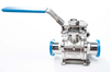 1-1/2" Sanitary Solutions SSEBVC-CT-1.5-316L, High Temperature Two Way Encapsulated Seat Ball Valve