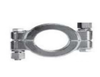6" Sanitary Solutions SS13ILBV-6-304, Schedule 5 I-Line Bolted Clamp, 304 Stainless Steel