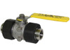 1" Apollo 76-405-01 - Stainless Steel, Double Union End, Socket Weld, Ball Valve