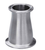 6" x 2" Sanitary Solutions SS31-14MP-6 x 2-304, Clamp x Clamp Concentric Reducer, Polish ID/OD, 304 Stainless Steel