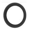 1-1/2" Sanitary Solutions SS40MPF-E-1.5, Black Flanged EPDM Clamp Gasket, Type 2