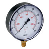 4" NOSHOK 40-100-100-psi/kPa-BSC Pressure Gauge -1/4" NPT Male Bottom Connection, Black Steel Case