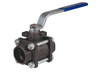 2" Bonomi 714000 - 3 Piece, Socket Weld, Carbon Steel, Ball Valve with Mounting Pad