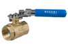 Bonomi 250NLF SRL - Two Way, Lead Free Brass, Ball Valve, with Deadman Handle