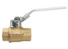 1/2" Bonomi 161N LF - Full Port, Lead-Free Brass, Ball Valve