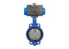 2-1/2" Bonomi DA500S - Wafer Style, Epoxy Coated Cast Iron, Butterfly Valve, Stainless Steel Disc, with DA Actuator