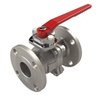 6" SVF Flow Control 20SSFL Series, 2-Piece, Stainless Steel Ball Valve, Full Port, RTFE Seat, 150 Flanged
