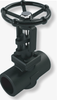 1-1/2" SVF Flow Control 500F-8 Gate Valve, Forged Carbon Steel Body, Trim 8, Threaded Ends