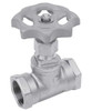 2" AVCO 2226 Globe Valve, Full Port, 316 Stainless Steel Body, NPT, Screwed Bonnet - Non-Rising Stem