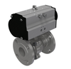 AVCO 900 Series Series Ball Valve, 2 Piece, Direct Mount, Carbon Steel Body, 150# Flange mounted with Double Acting Pneumatic Actuator