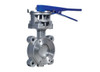 4" Bonomi 9301 - Butterfly Valve, High Performance, Lug Style, Stainless Steel, Manually Operated
