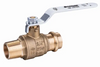 1/2" Jomar Valve JP-150G Press x MIP, 2 Piece, Full Port, Dezincification Resistant Lead Free Brass, Press x MIP Connection, 250 WOG Ball Valve